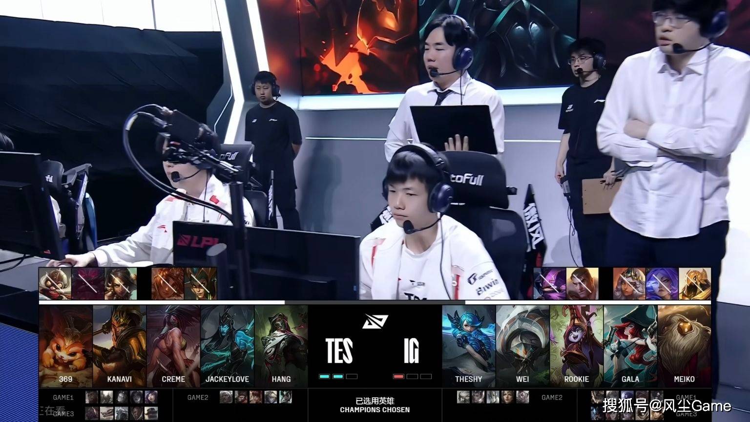 LPL冒泡赛最菜中单诞生！对线被爆团战隐身，生死局露露看呆观众